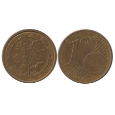1 евроцент Германии 2012 г. F