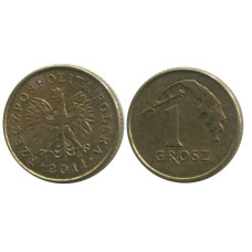 1 грош Польши 2011 г.