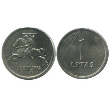 1 лит Литвы 1991 г. 