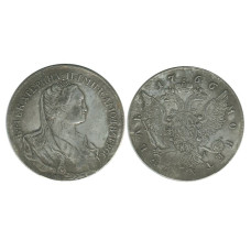 1 рубль 1766 г. Екатерина ll КОПИЯ (2)