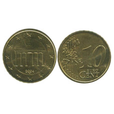 10 евроцентов Германии 2004 г. F