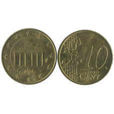 10 евроцентов Германии 2004 г. G