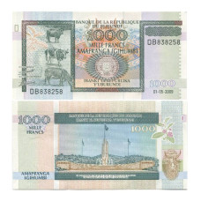 1000 франков Бурунди 2009 г.