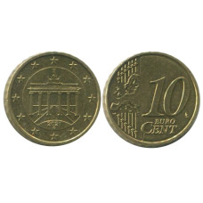 10 евроцентов Германии 2021 г. G
