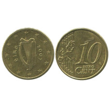 10 евроцентов Ирландии 2007 г.