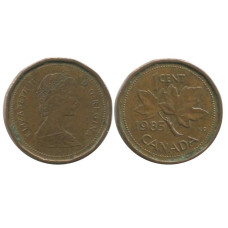 1 цент Канады 1985 г.