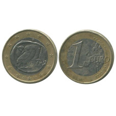 1 евро Греции 2009 г.
