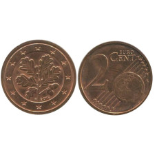 2 евроцента Германии 2012 г. F