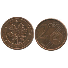 2 евроцента Германии 2012 г. J