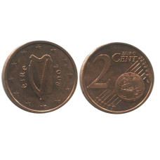2 евроцента Ирландии 2008 г.