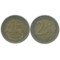 2 евро Литвы 2017 г.