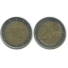 2 Евро Эстонии 2011 г.