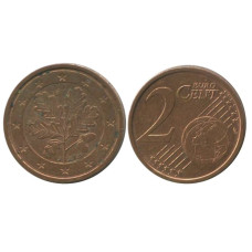 2 евроцента Германии 2005 г. (J)