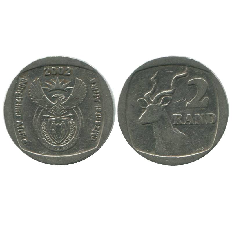 Ранды юар курс. Монеты 2 Ранда ЮАР. Южноафриканский Рэнд монеты. ЮАР 2 Ранда 1990. ЮАР 2 Ранда 2008 год.