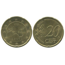 20 евроцентов Эстонии 2020 г.