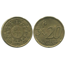 20 евроцентов Португалии 2002 г.