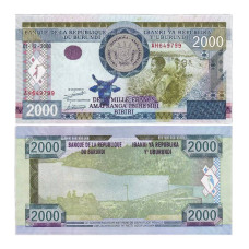 2000 франков Бурунди 2008 г.