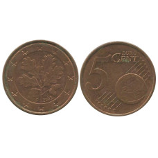 5 евроцентов Германии 2005 г. F