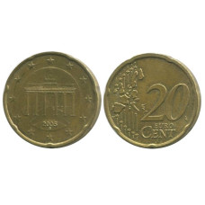 20 евроцентов Германии 2005 г. G
