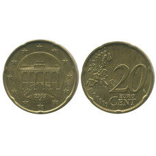 20 евроцентов Германии 2005 г. J
