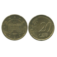20 евроцентов Германии 2007 г. F