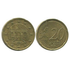 20 евроцентов Германии 2008 г. А