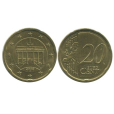 20 евроцентов Германии 2009 г. J