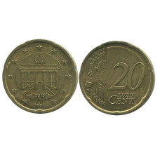 20 евроцентов Германии 2010 г. F