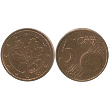 5 евроцентов Германии 2004 г. D