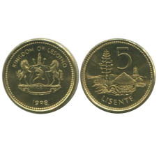 5 лисенте Лесото 1998 г.