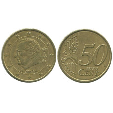 50 евроцентов Бельгии 2009 г.