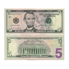 5 долларов США 2013 г. (D, MD 322268661 A)