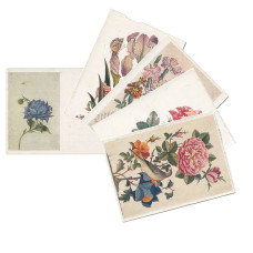 Набор открыток Иранская миниатюра. Цветы 1936 г.(5шт)