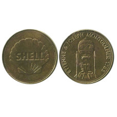 Жетон Shell (Шелл) Братья Монгольфье 1783 г.