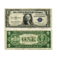1 доллар США 1935 г. (двор E, Q 41782909 H, VG)