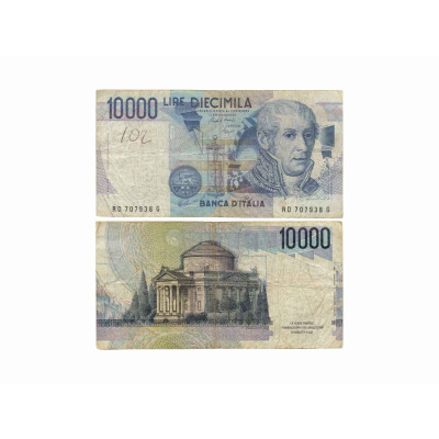 10000 лир Италии 1984 г. G