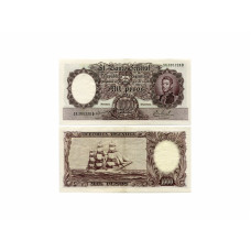 1000 песо Аргентины 1966-1969 гг. без надписи Ley 