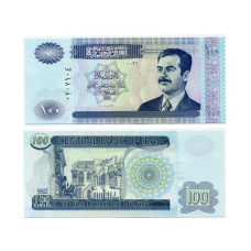 100 динаров Ирака 2002 г.