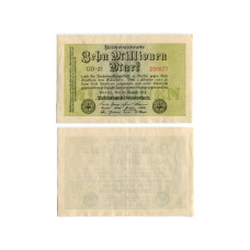 10000000 марок Германии 1923 г.
