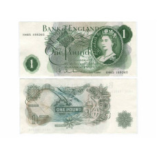 1 фунт Великобритании 1970-1977 гг.