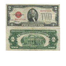 2 доллара США 1928 г. ( D46752729A, F)