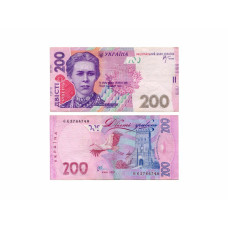 200 гривен Украины 2007 г. Стельмах