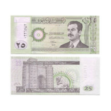 25 динаров Ирака 2001 г.