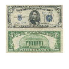 5 долларов США 1934 г. (G42123279A, A)