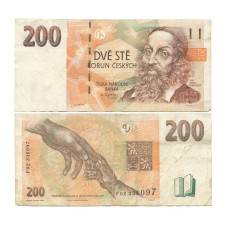 200 крон Чехии 1998 г.
