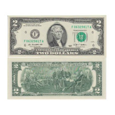 2 доллара США 2009 г. F