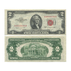 2 доллара США 1953 г. 
