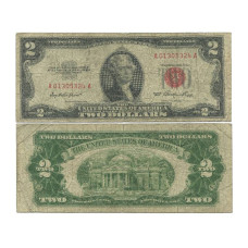 2 доллара США 1953 г. А01305324 А