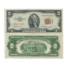 2 доллара США 1953 г. А39579319 А