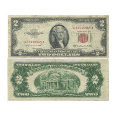 2 доллара США 1953 г. А63930945, двор B